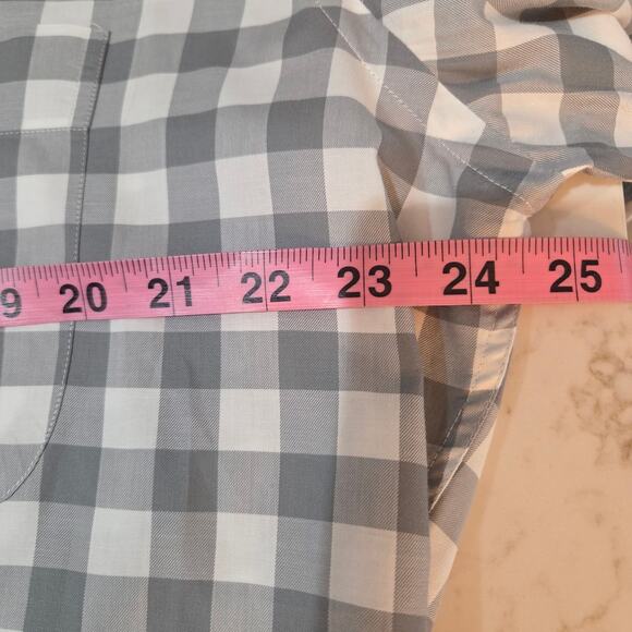 Men's Peter Millar Long Sleeve Dress Shirt, 100% Cotton, Size Large - Picture 7 of 10